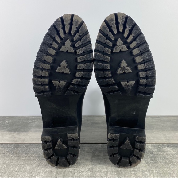 Jeffrey Campbell Cloudy Waterproof Rain Boot Black - Picture 7 of 7